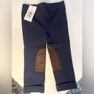 Ralph Lauren NWT Jodhpur Leggings for Baby Girl in Navy Size 18M